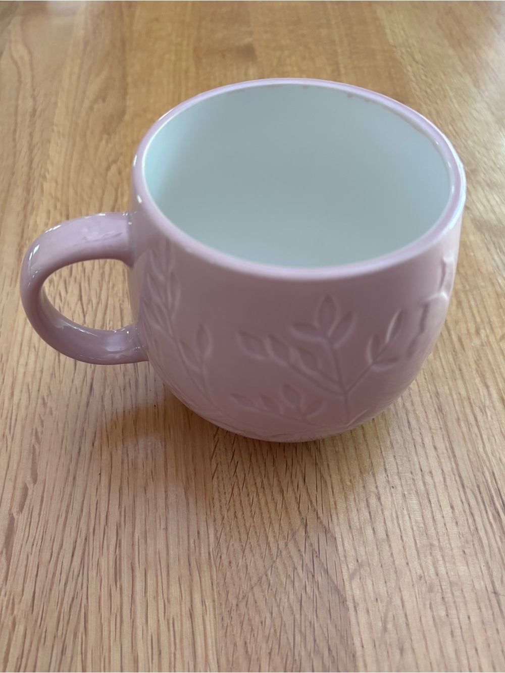 New Pink Floral Coffee Mug